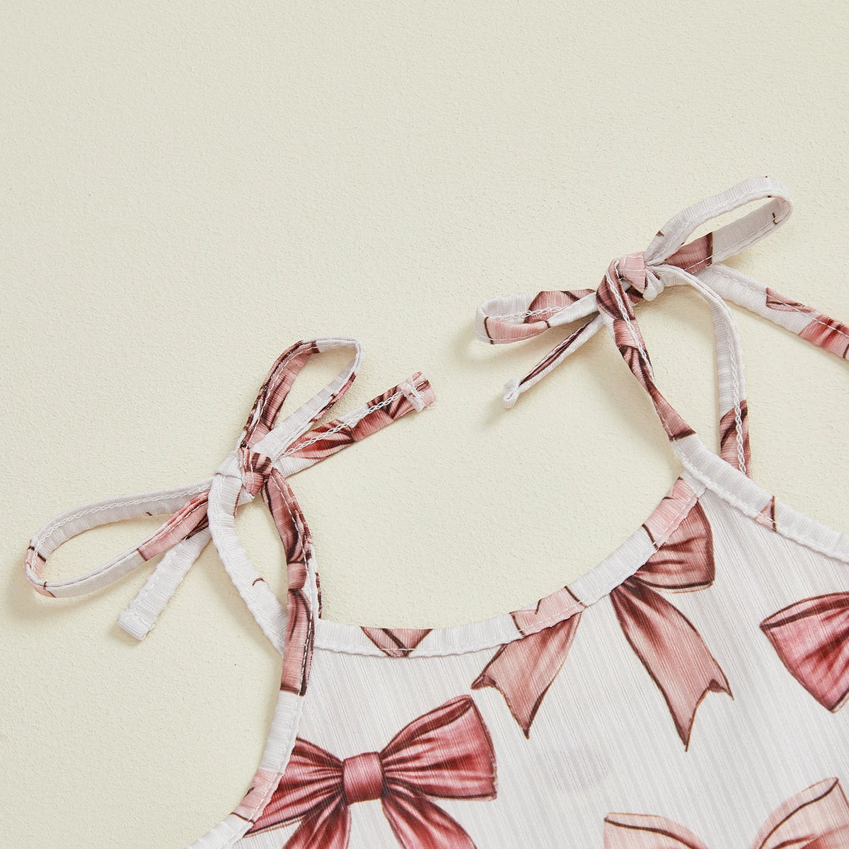 Pink Bows Playsuit