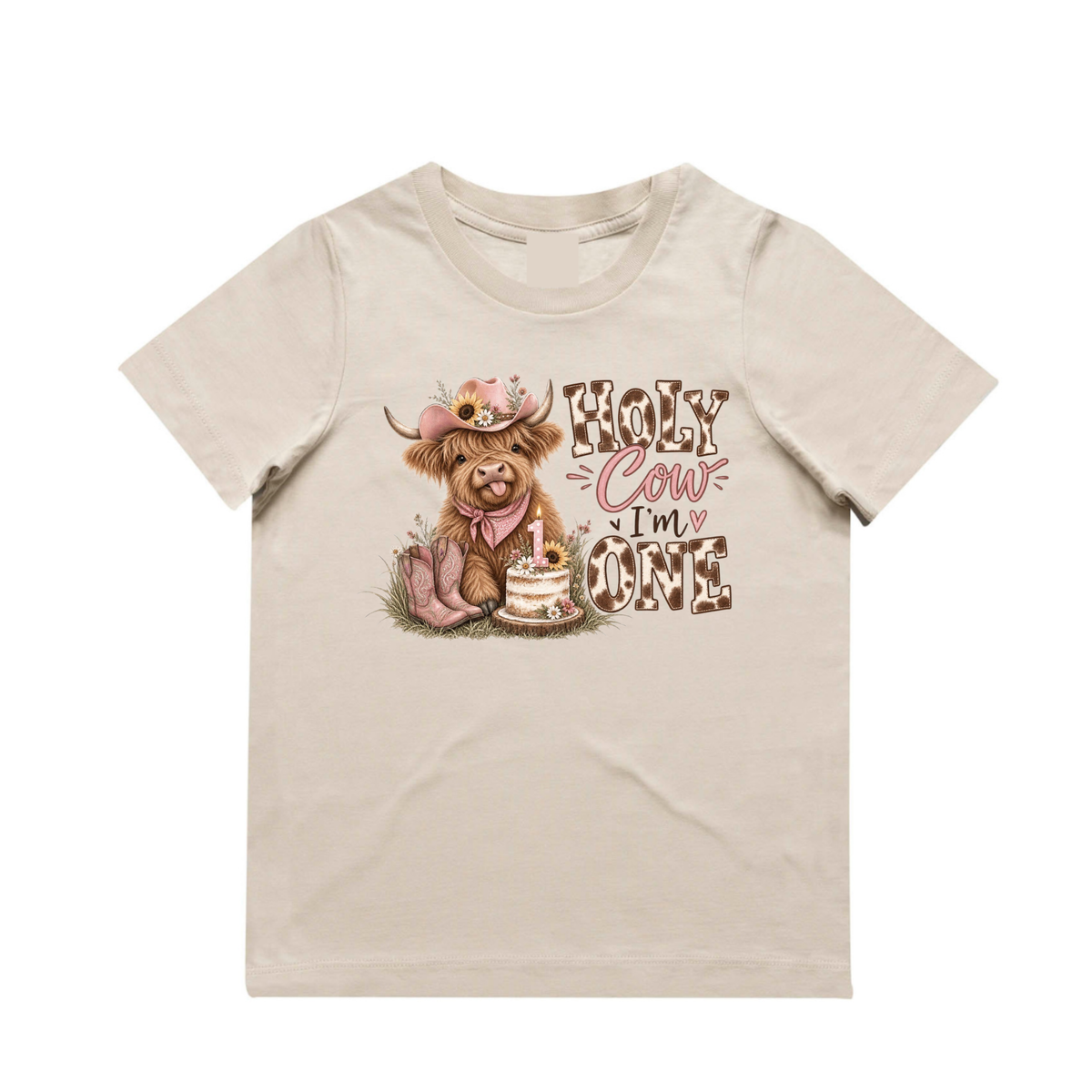 MLW By Design - Holy Cow I'm 1 Tee | Various Colours