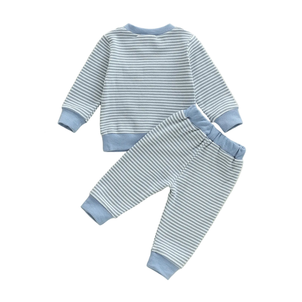 Auntie's Little Bestie Striped Set | Blue