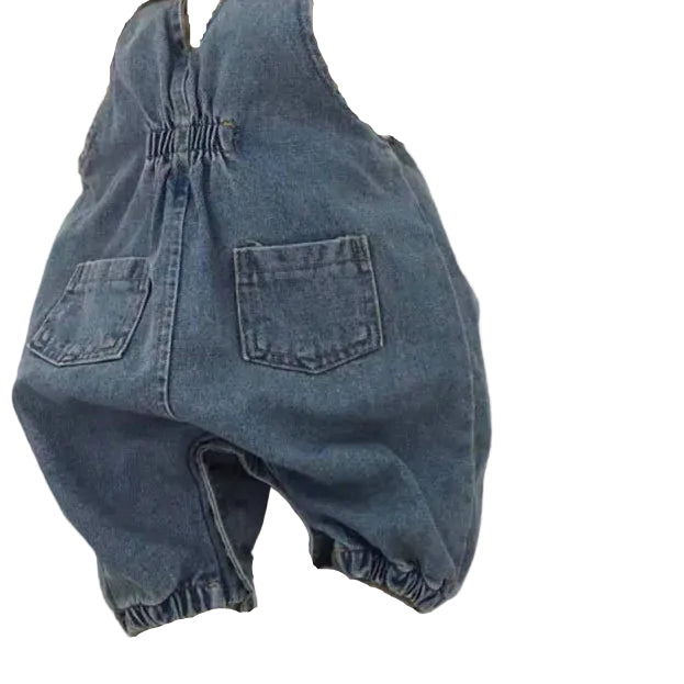 Denim Bubble Romper