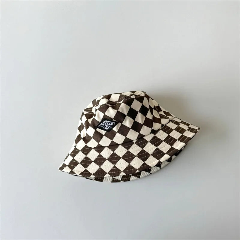 Checkered Bucket Hat | Multiple Colours