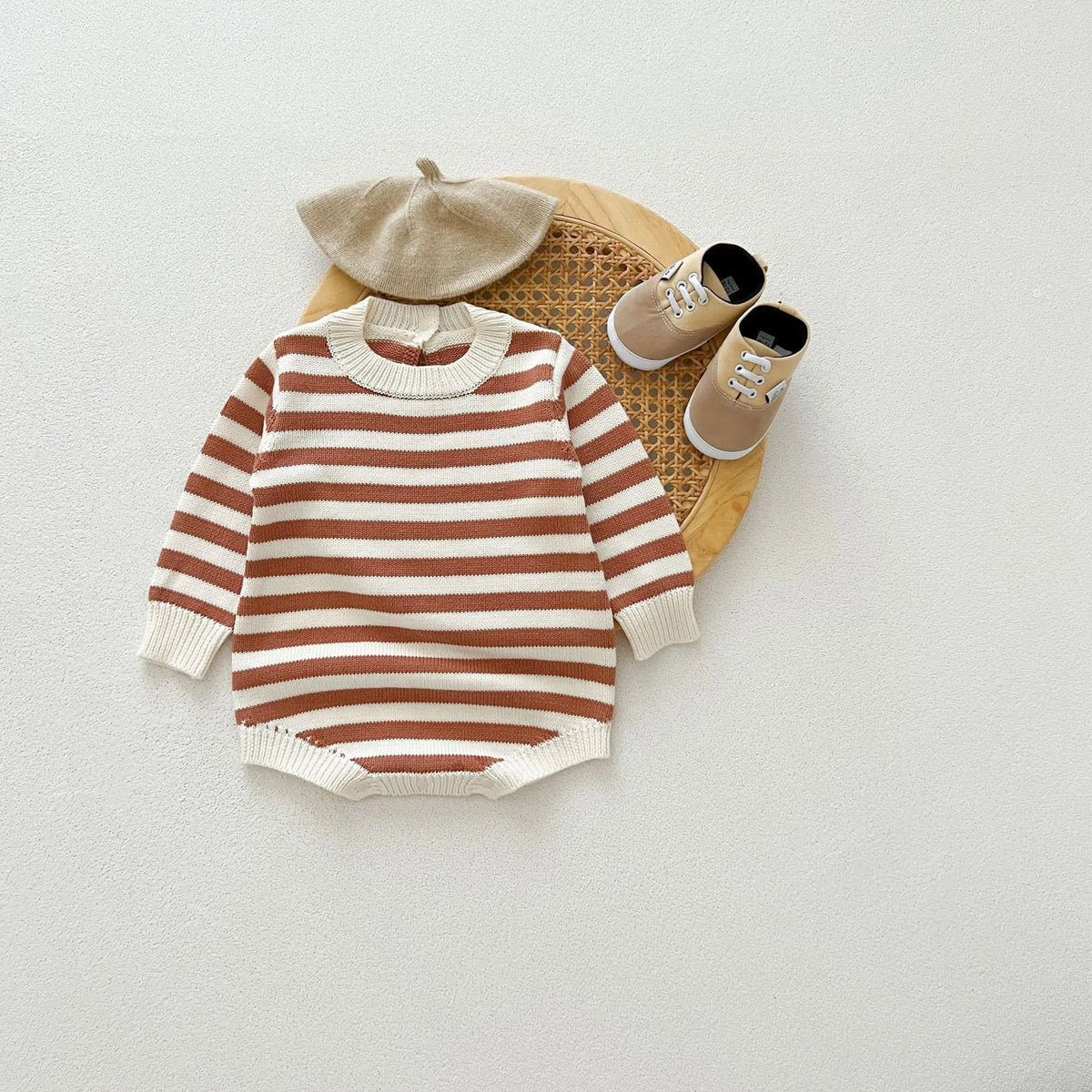 Bailey Striped Romper | 2 Colours