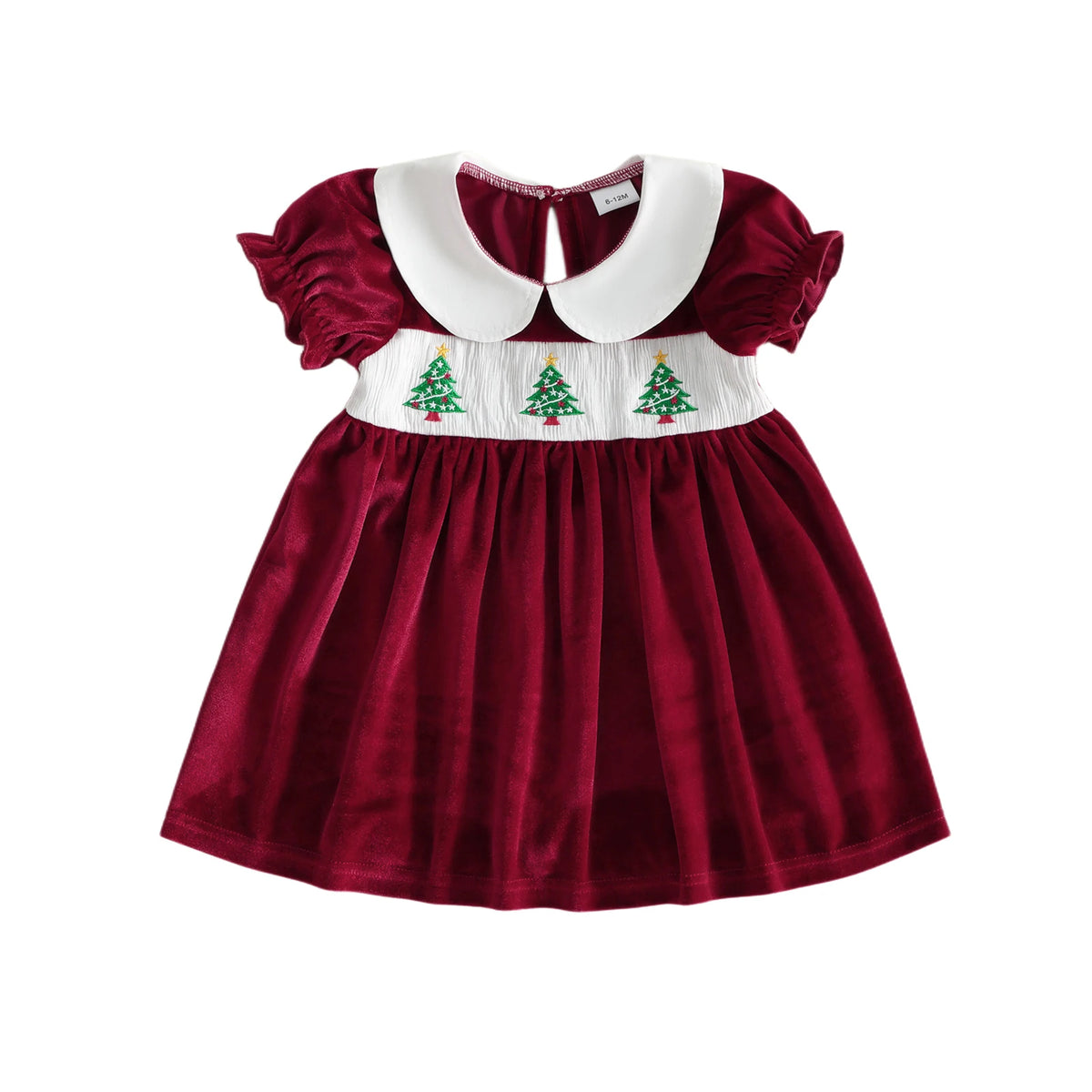 Yuletide Velvet Christmas Dress
