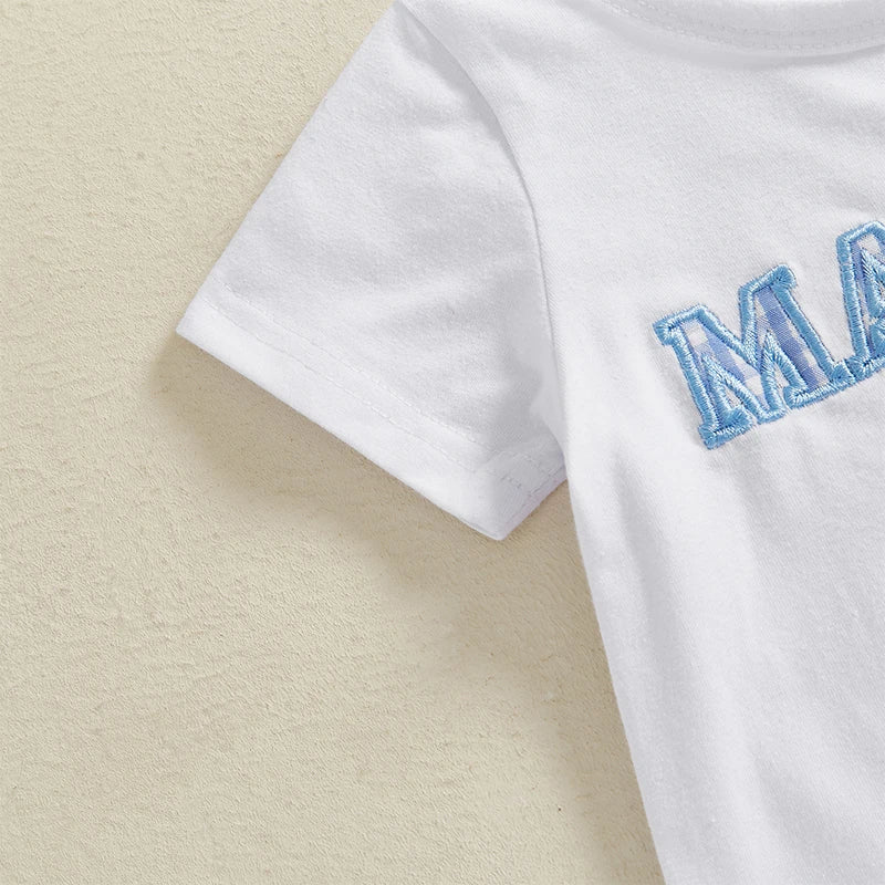 Mama's Boy Gingham Summer Set