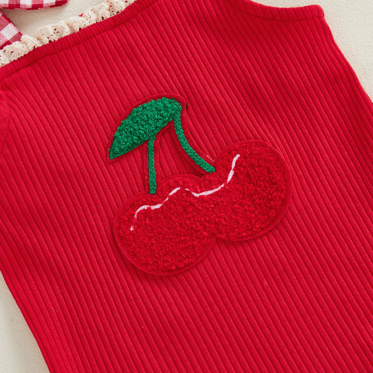 Gingham Cherries Set