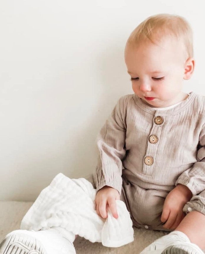 Atlas Onesie | Stone