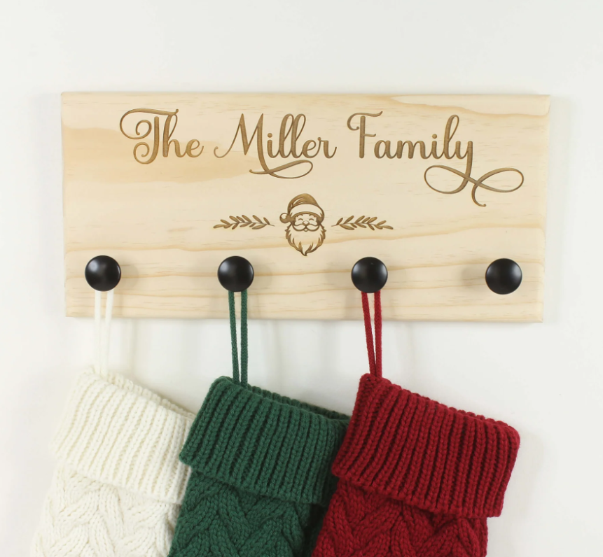 Meridian Etch - Christmas Stocking Hanger