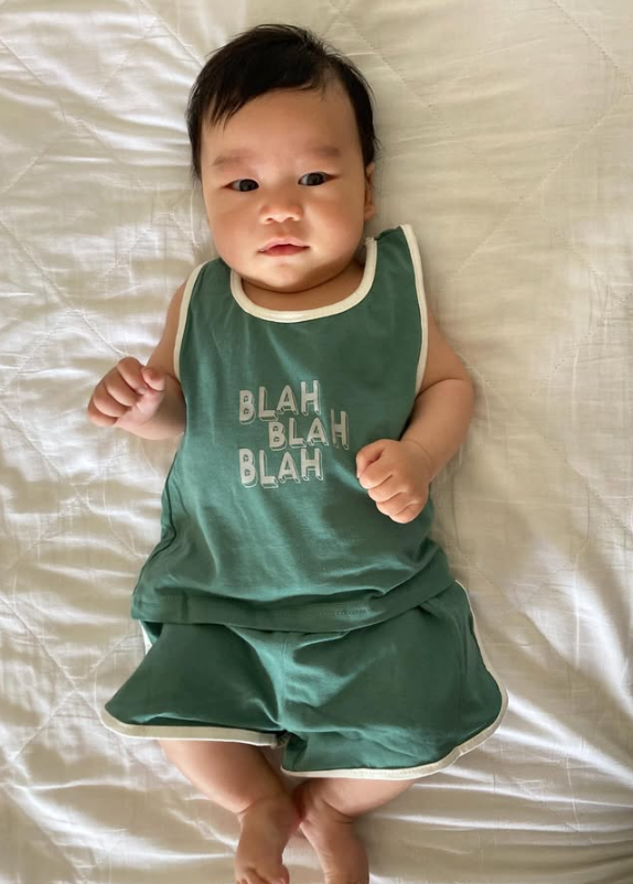 Blah Blah Blah Set | Black or Sage