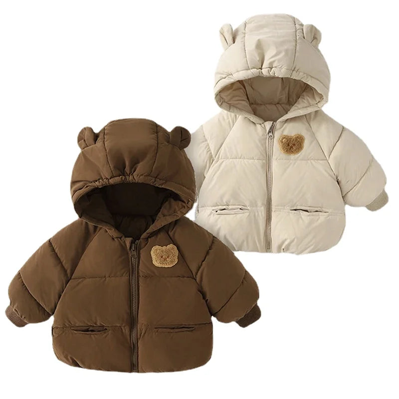 Teddy Puffer Jacket | 2 Colours