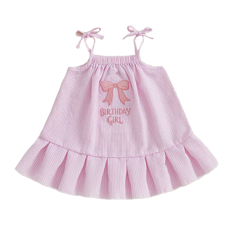 Birthday Girl Bow Dress