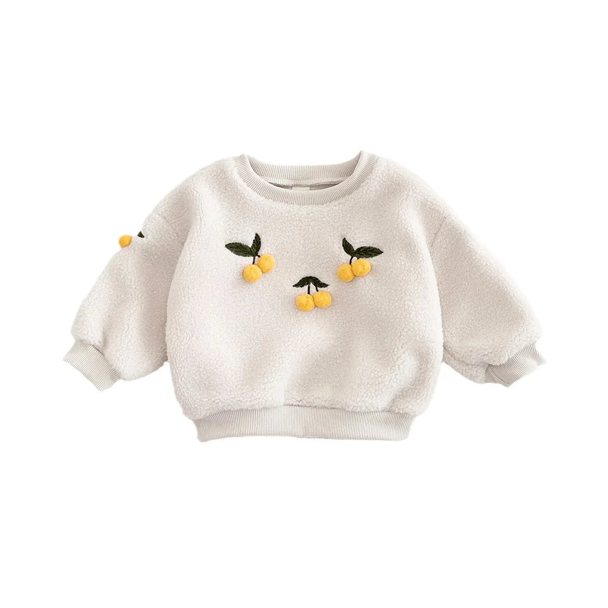 Fluffy Lemon Crew Top