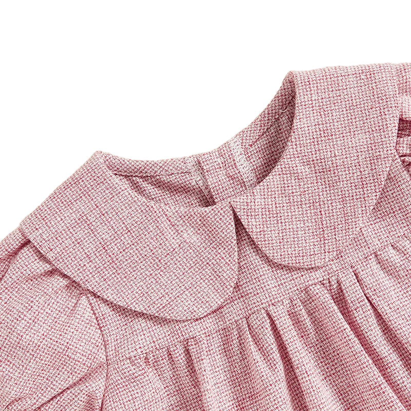 Grace Collared Romper | Pink