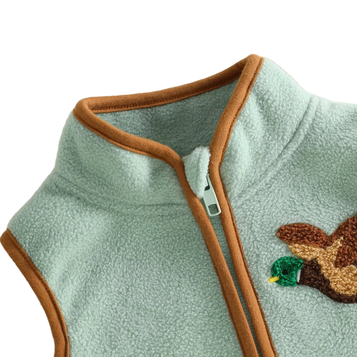 Hunter Retro Fleece Vest | Duck