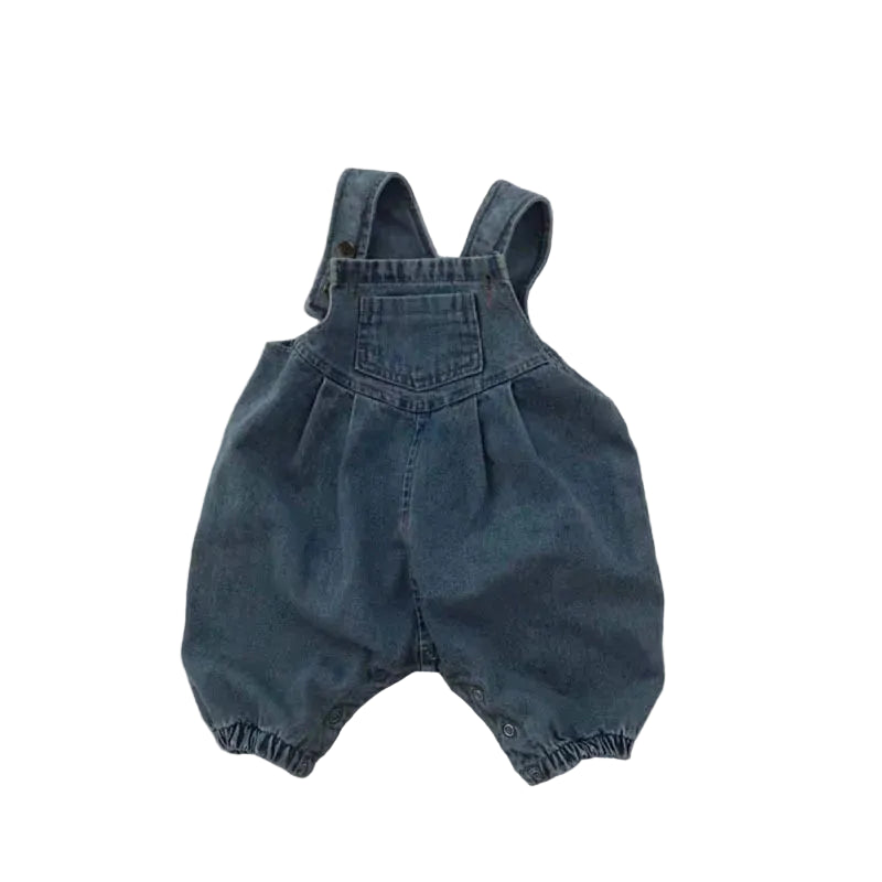 Denim Bubble Romper