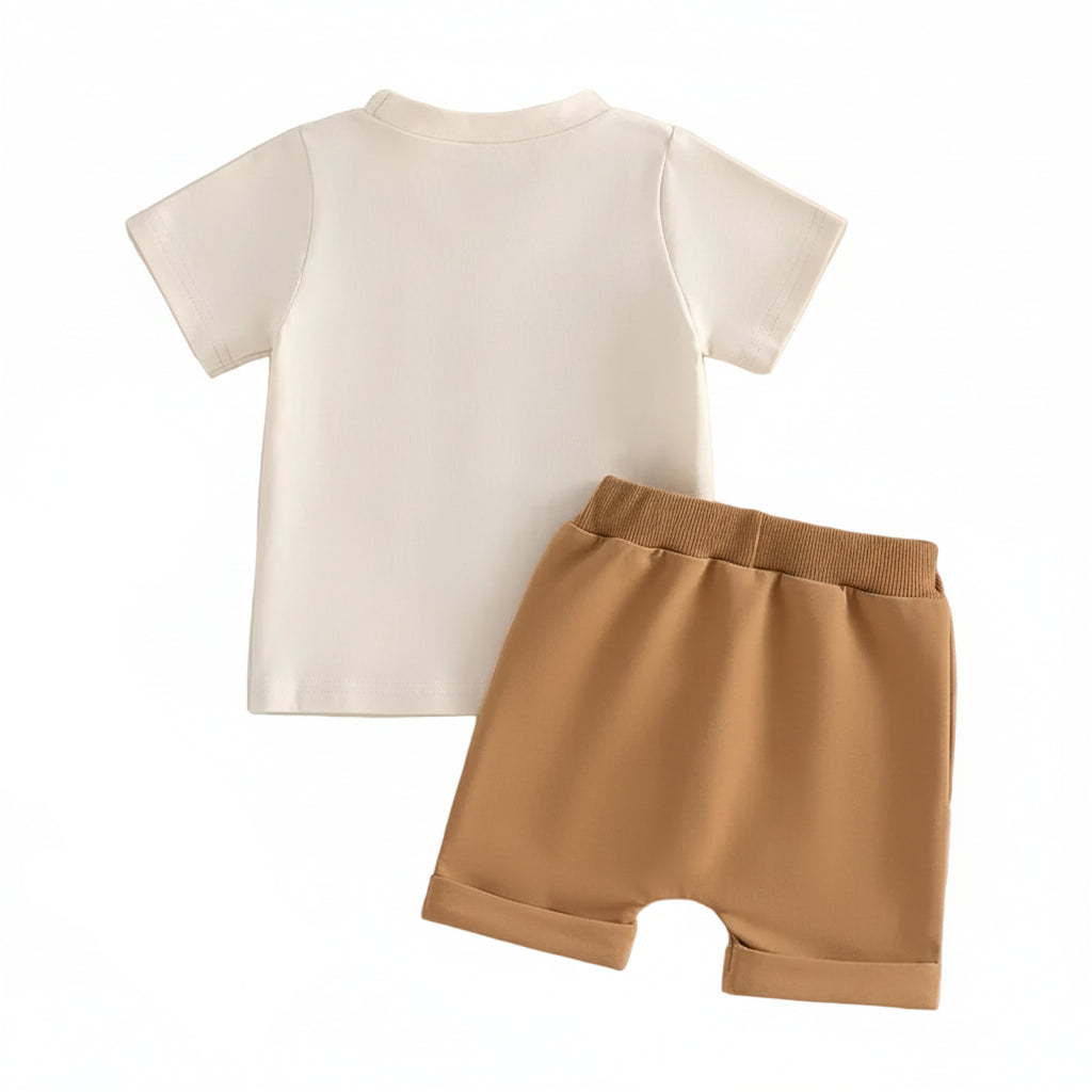Daddy's Riding Buddy Set | Brown