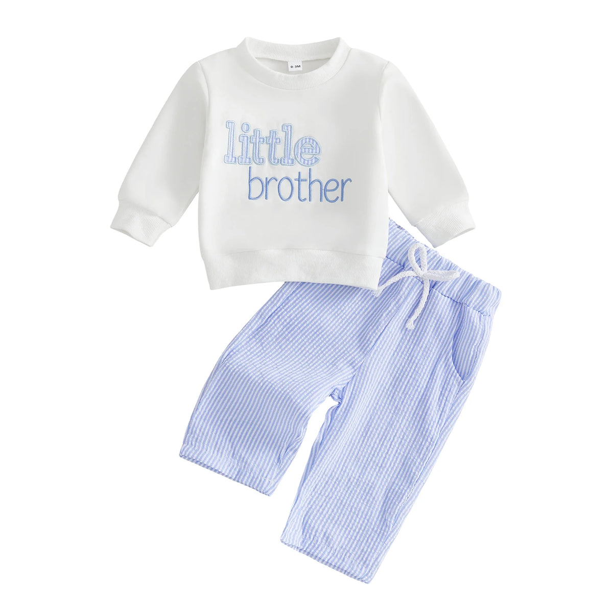 Little Brother Matching Set | Blue
