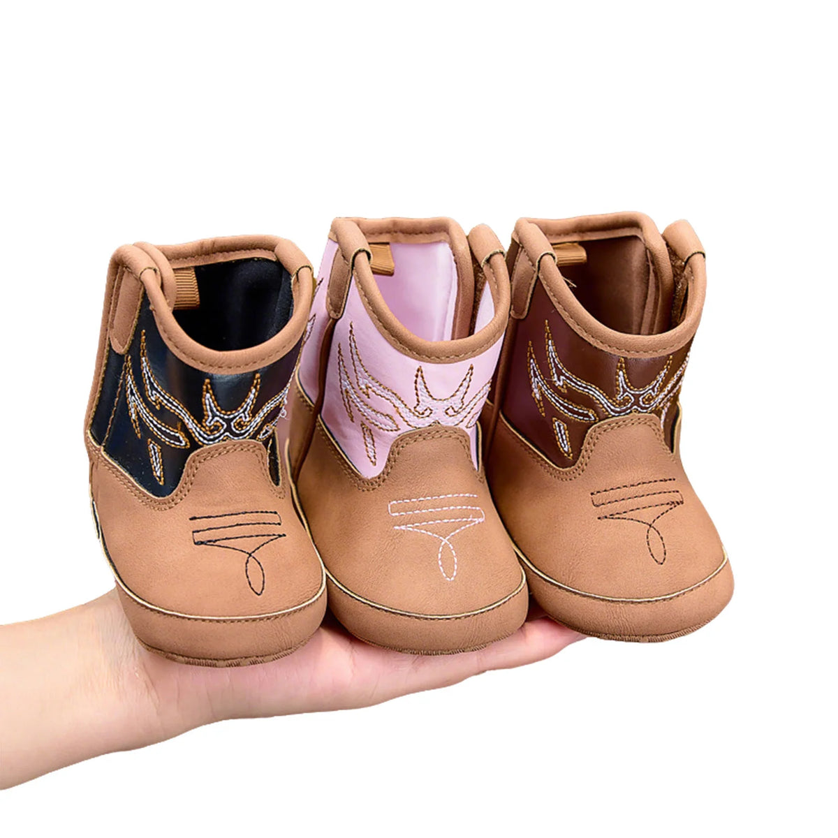 Blaze Western Boots | Pink