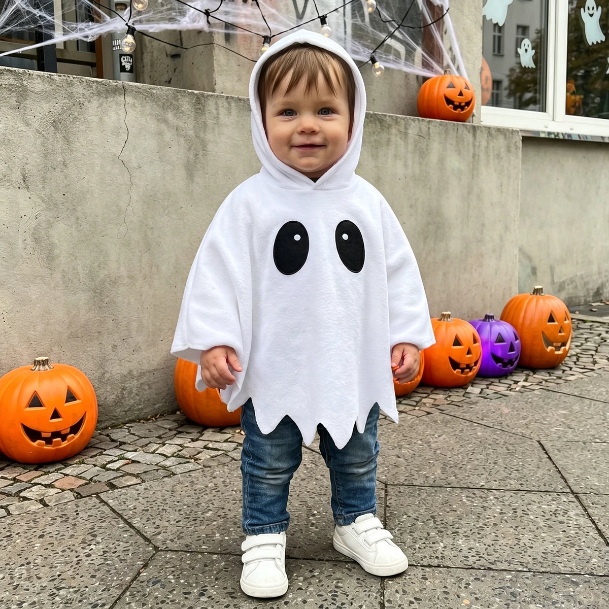 Ghost Halloween Cape
