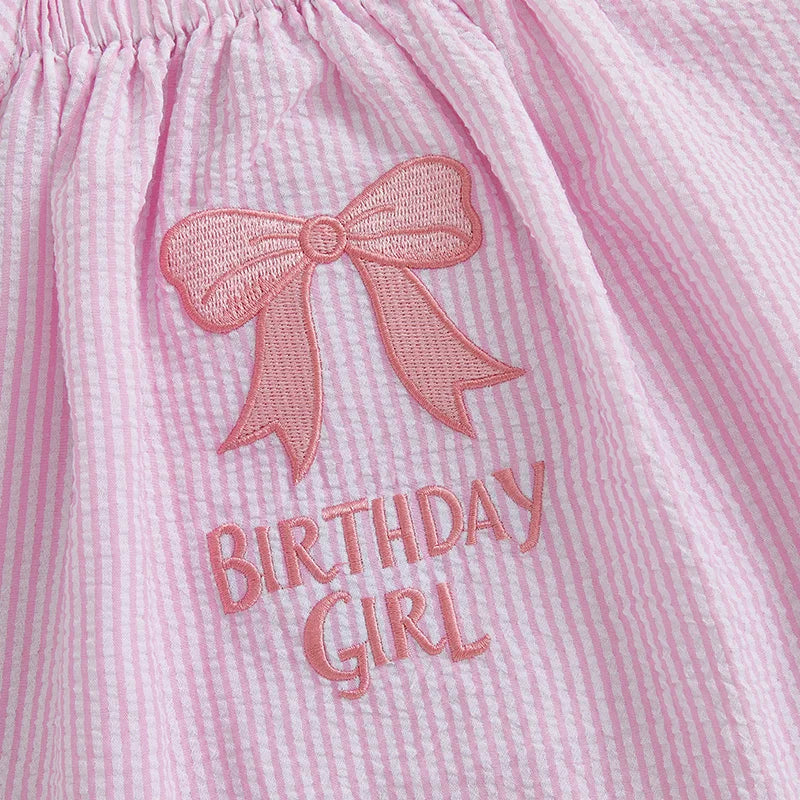 Birthday Girl Bow Dress