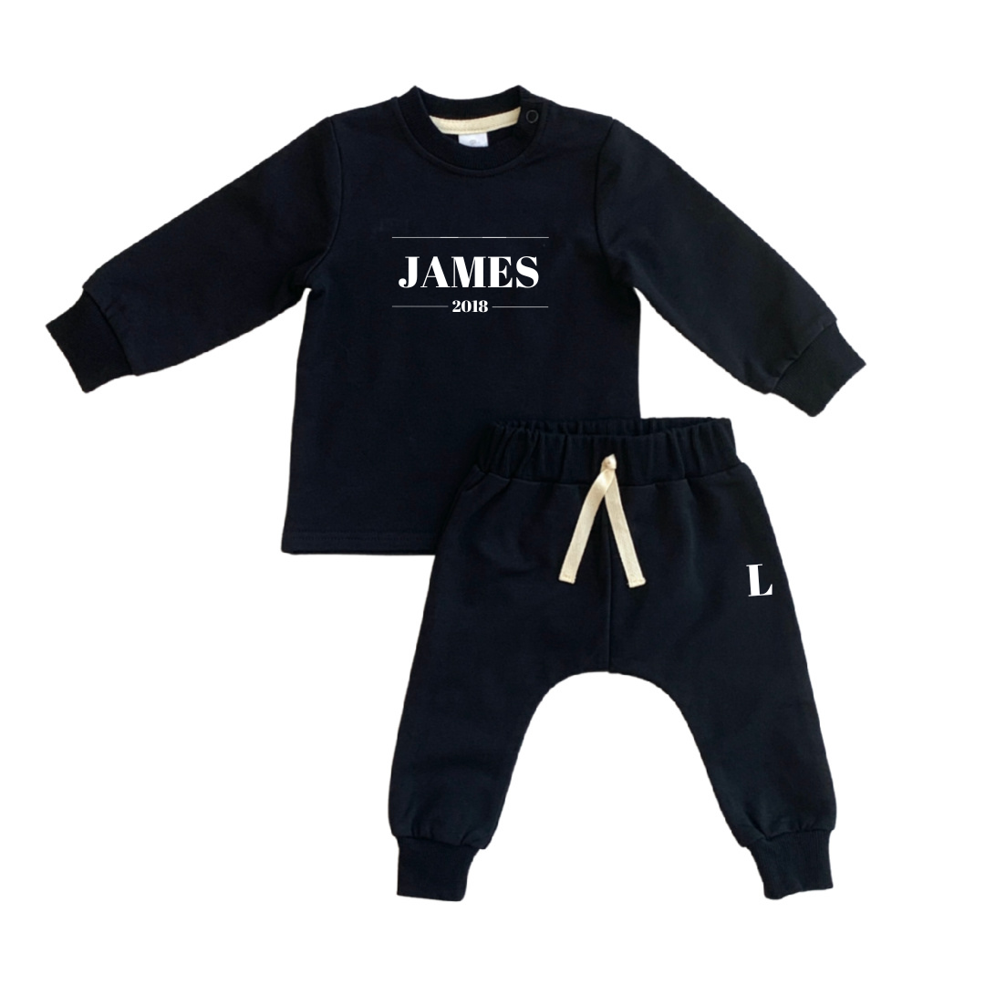 MLW By Design - Personalised Signature Tracksuit | Black
