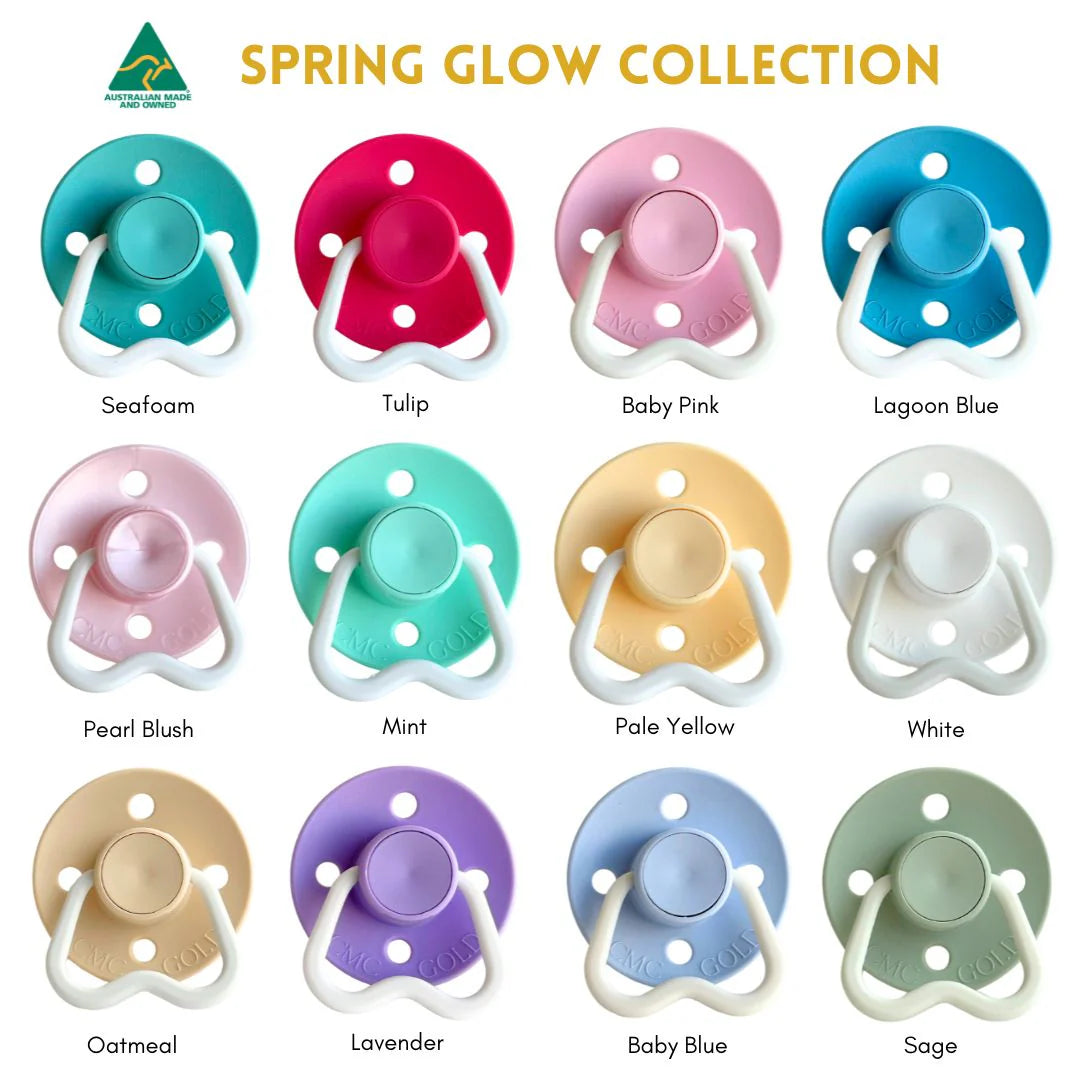 CMC GOLD - HOLD ME Dummies Twin Pack (Size 3) 18m+ (VENTED TEAT) | Multiple Options