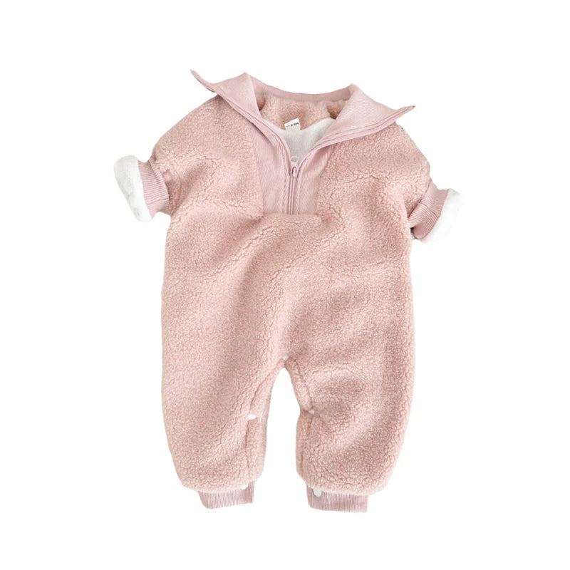 Sherpa Zip Romper | 2 Colours