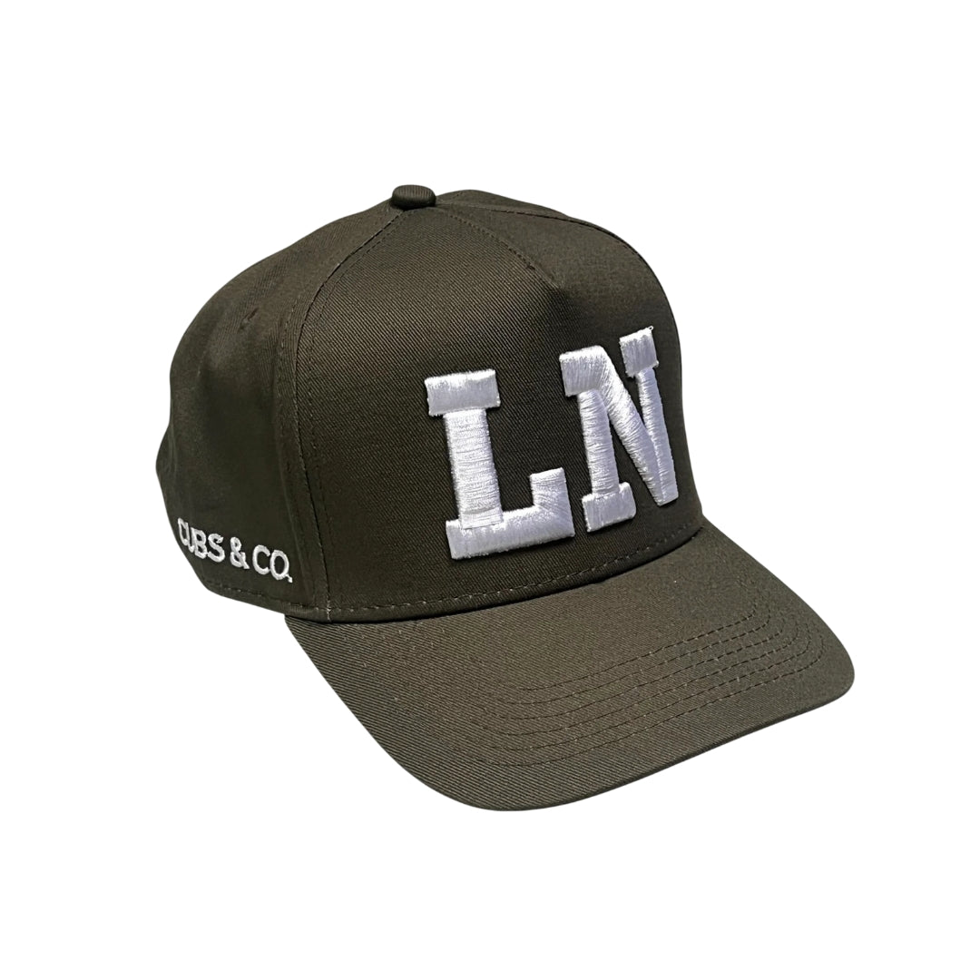 Cubs & Co - PERSONALISED Thick Font 3D INITIAL HAT | Various Colours