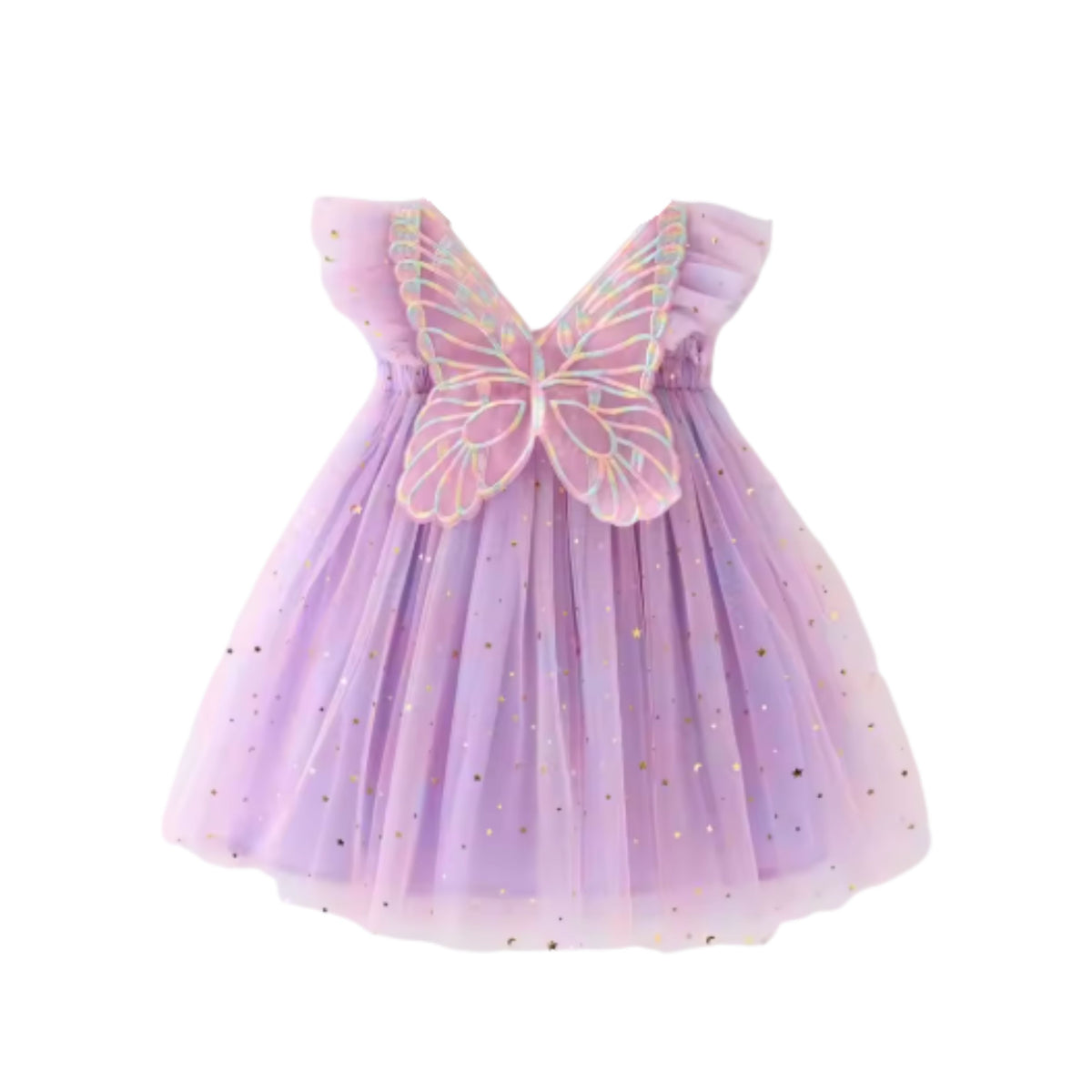 Sparkle Tulle Dress | Lilac Rainbow