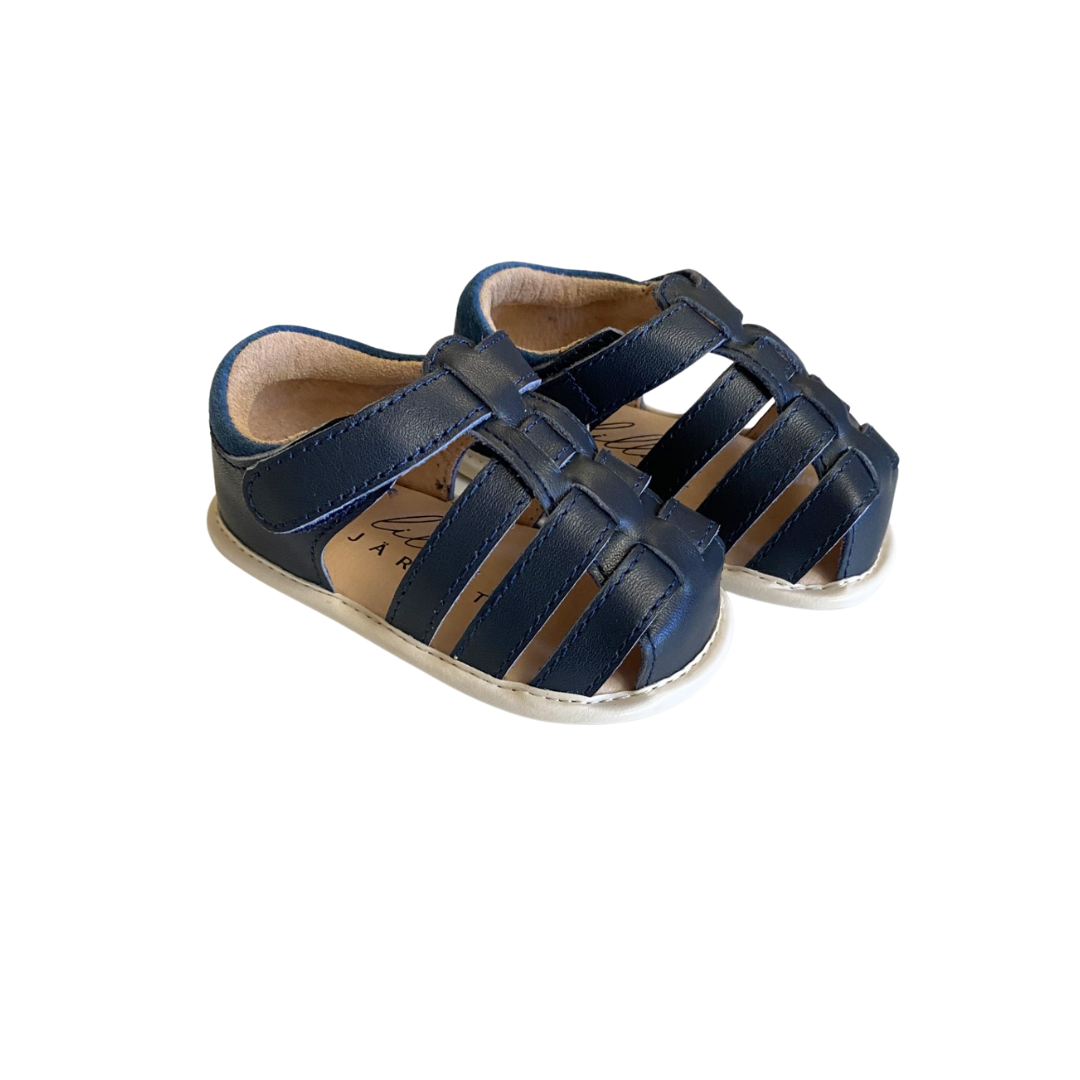 Lilla Hjärtat - Navy Summer Sandals