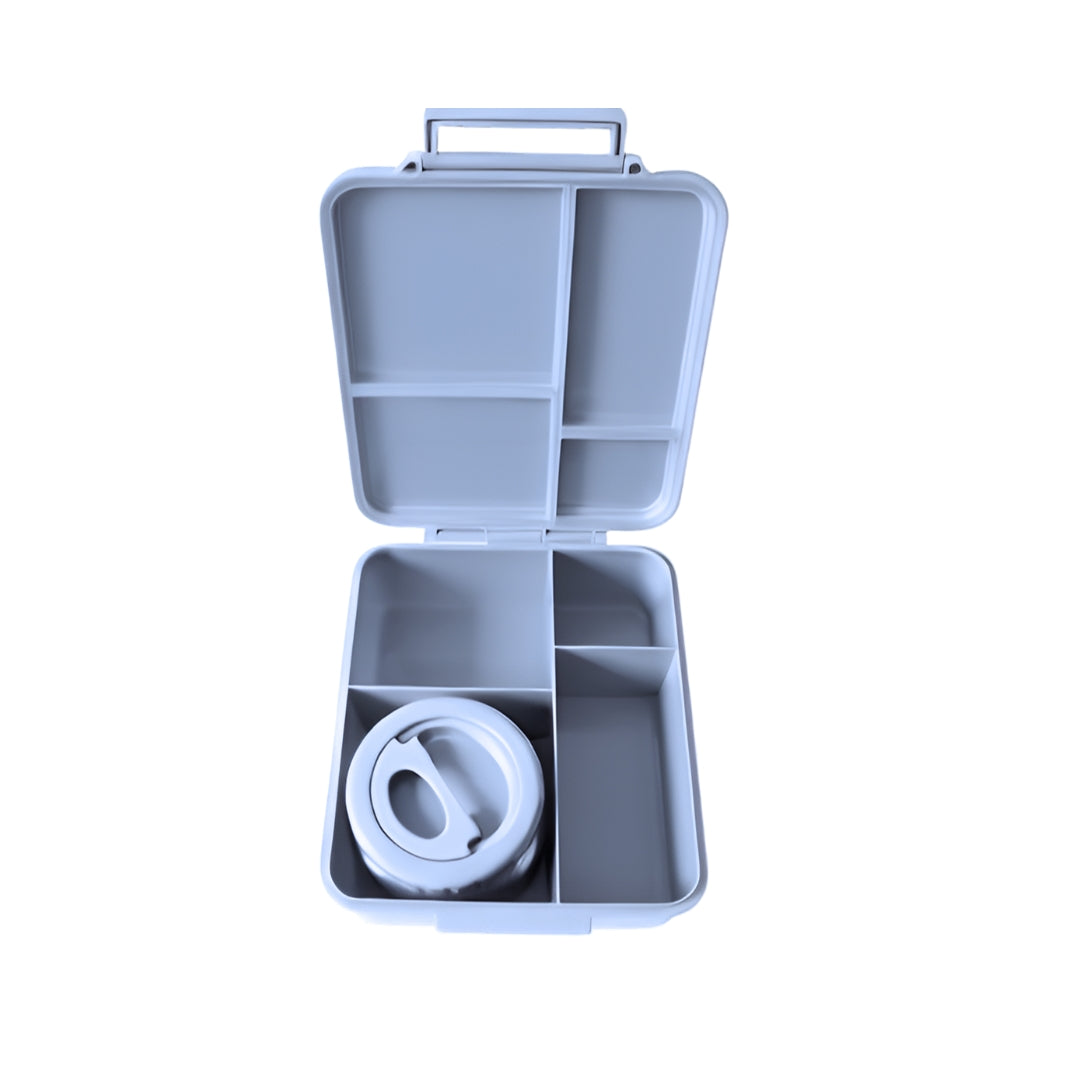 CMC Gold - Bento Lunch Box with Food Jar | Storm Grey