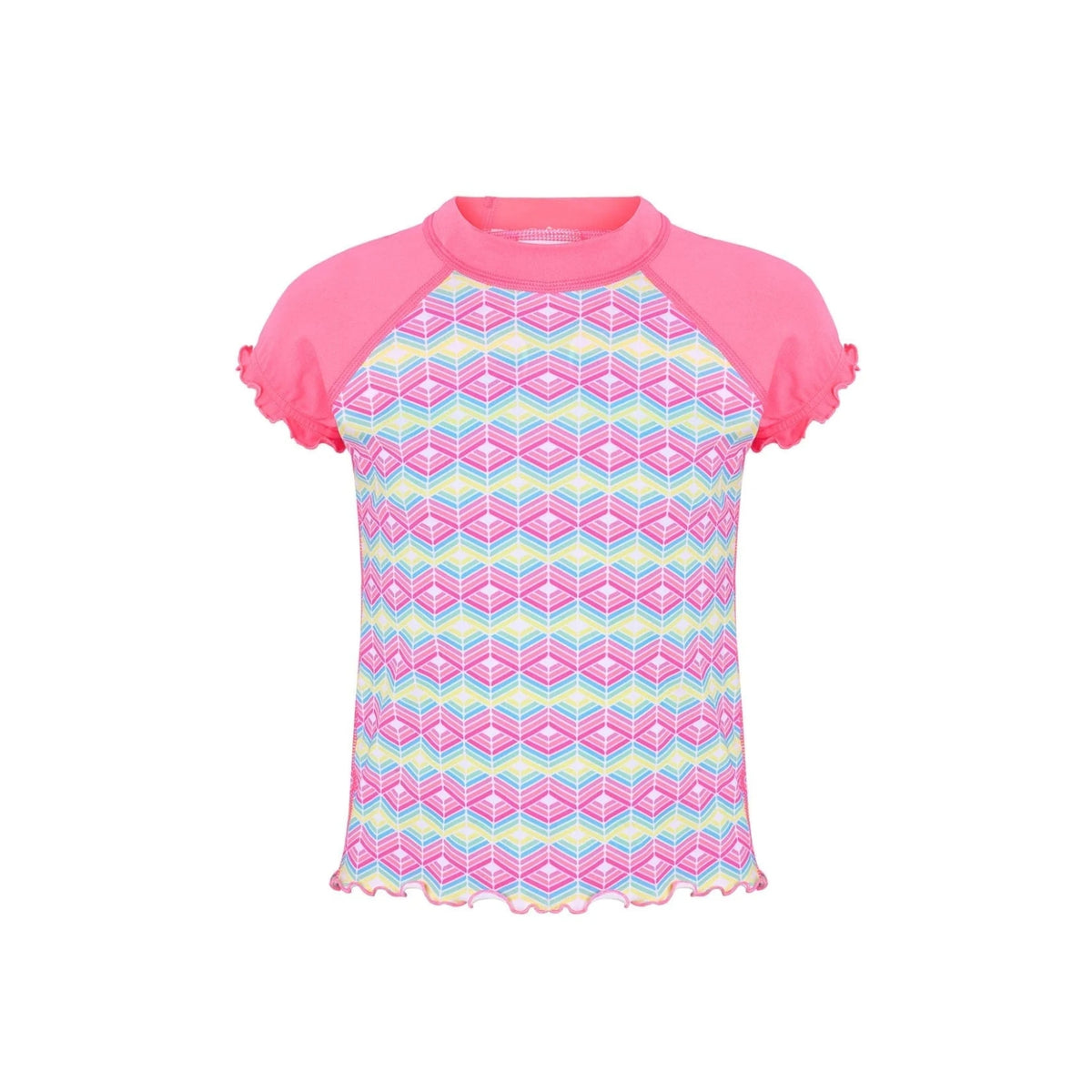 Sparkle Creative - Girls Swim Sun Top | Celebration