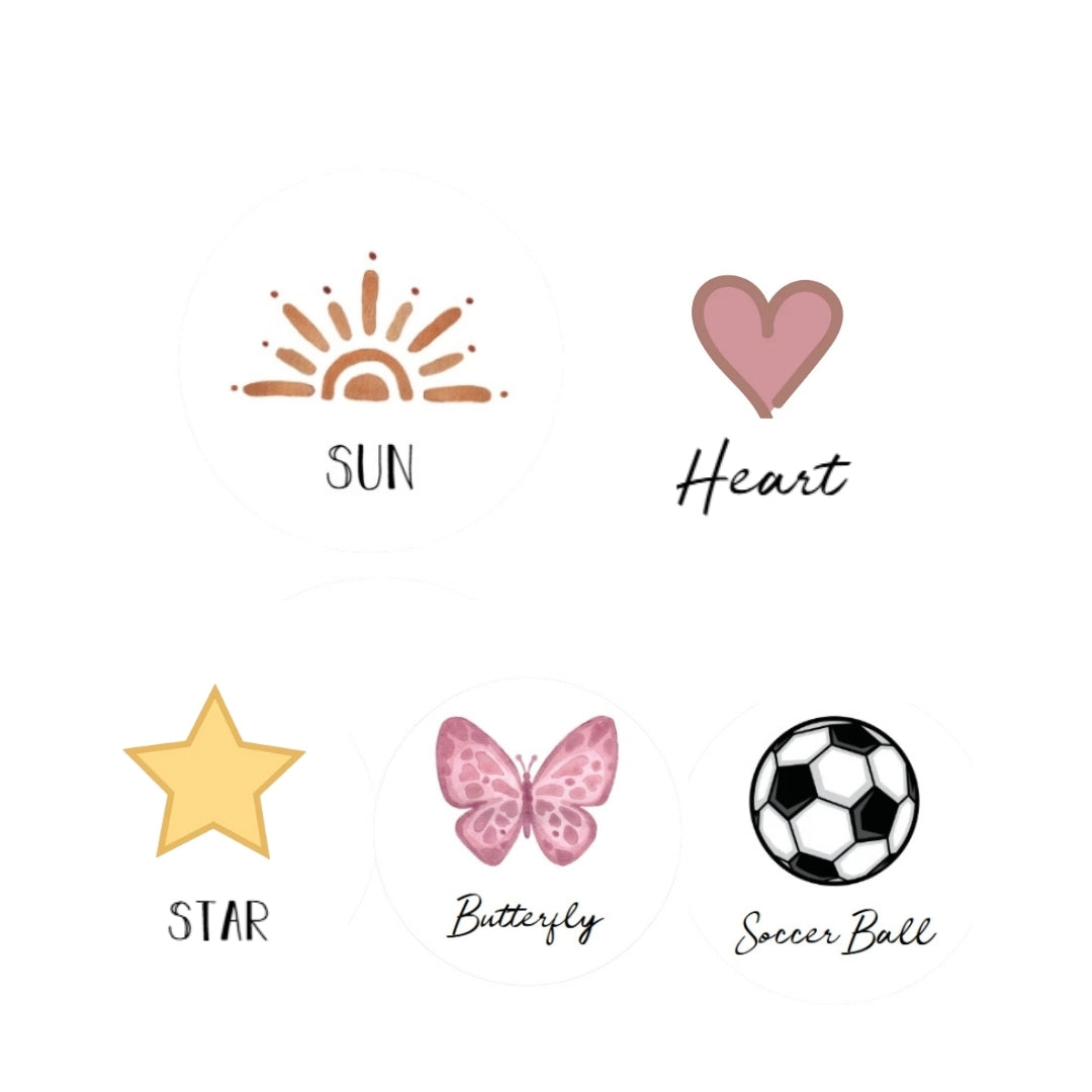 CMC GOLD - Personalised Small Stainless Steel Drink Bottle 350ml | Various Colours