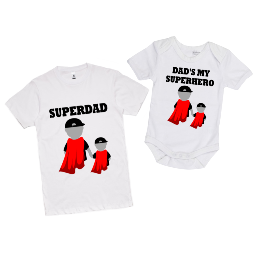 The Dad Squad Dad's My Superhero/Superdad Set *CLEARANCE* – My