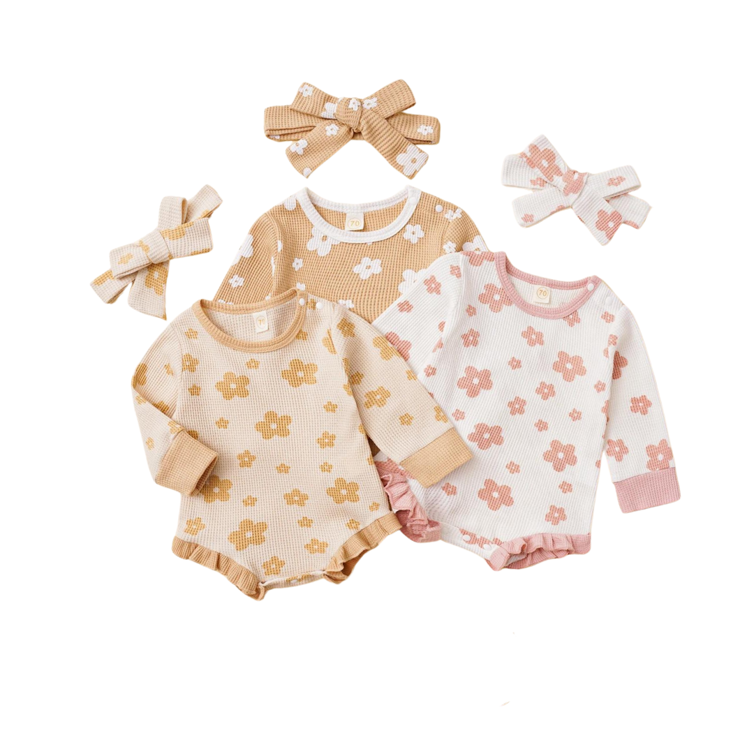 Daisy Frilly Rompers | 3 Colours