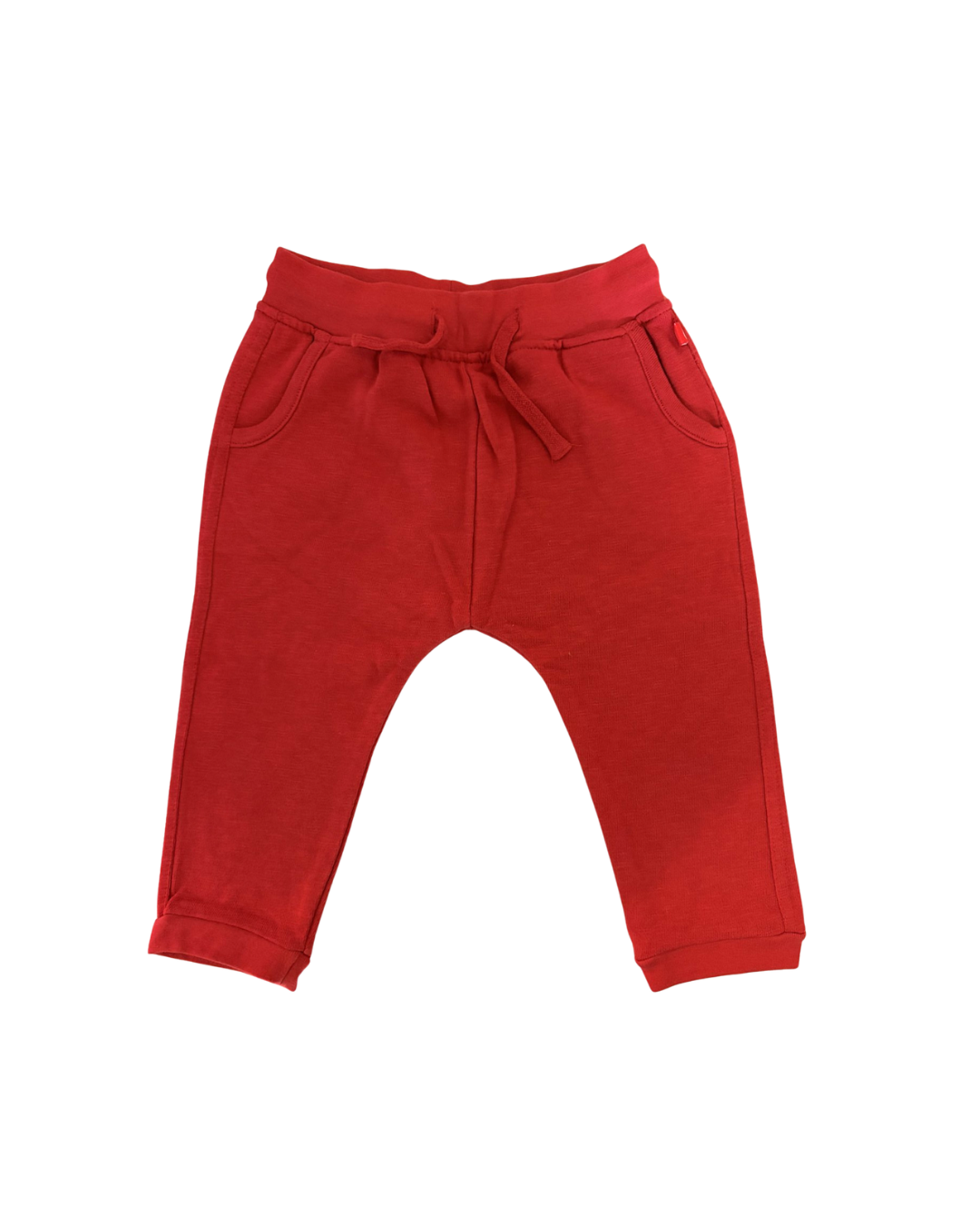 Walandella Designs - Red Cotton Trackie Pants *CLEARANCE*