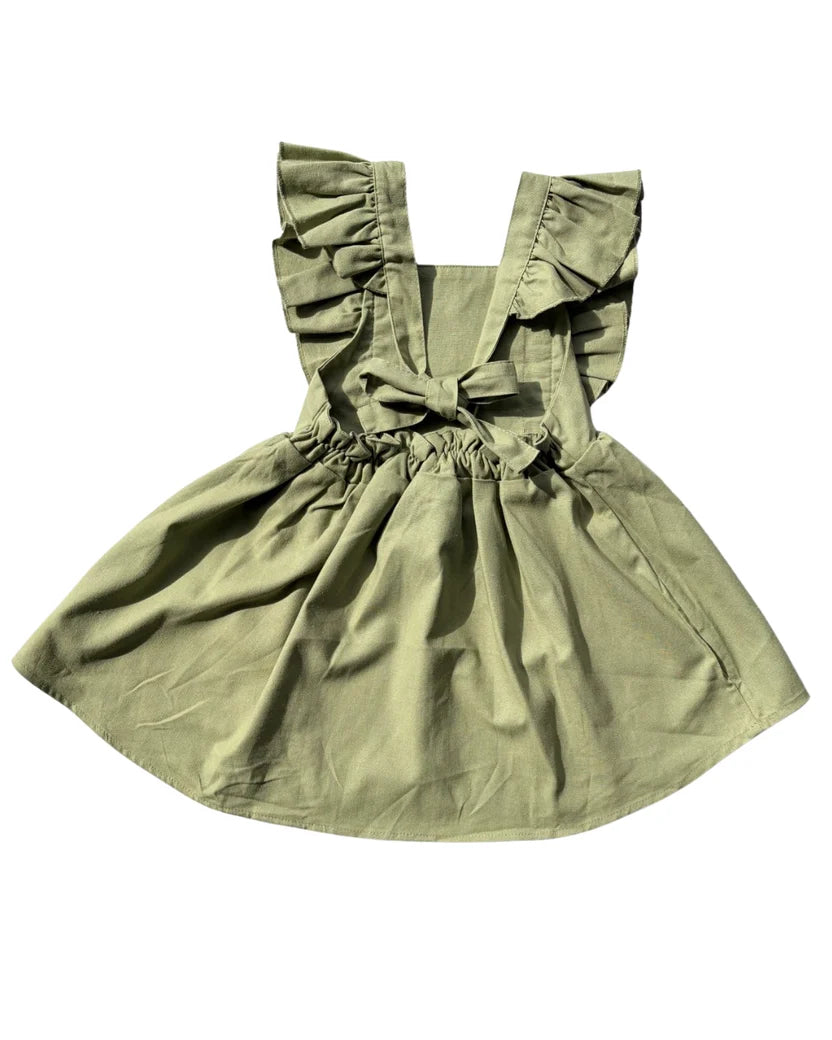 Breezy Co. - Ruffled Dress | Olive