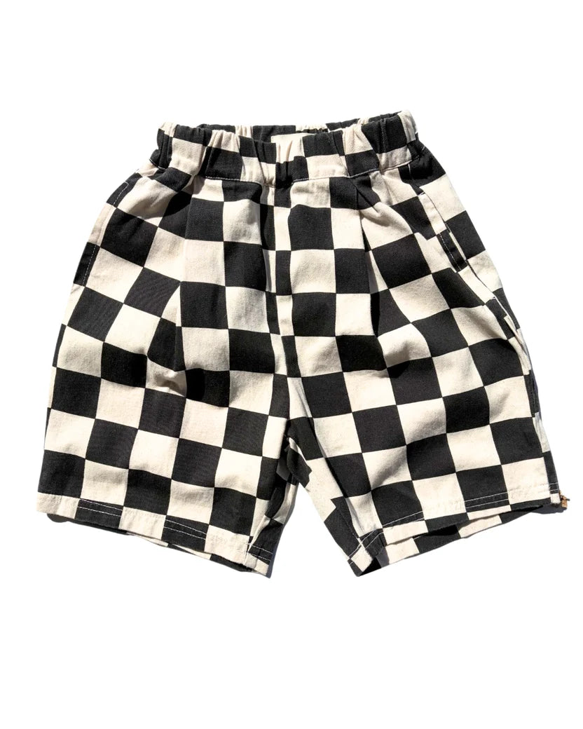 Breezy Co. - Checkers Shorts | Black