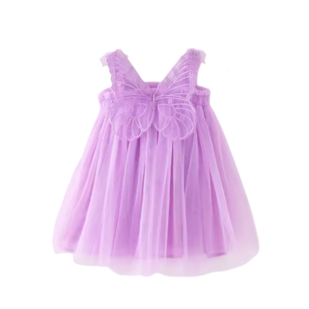 Butterfly Tulle Dress | Lavender