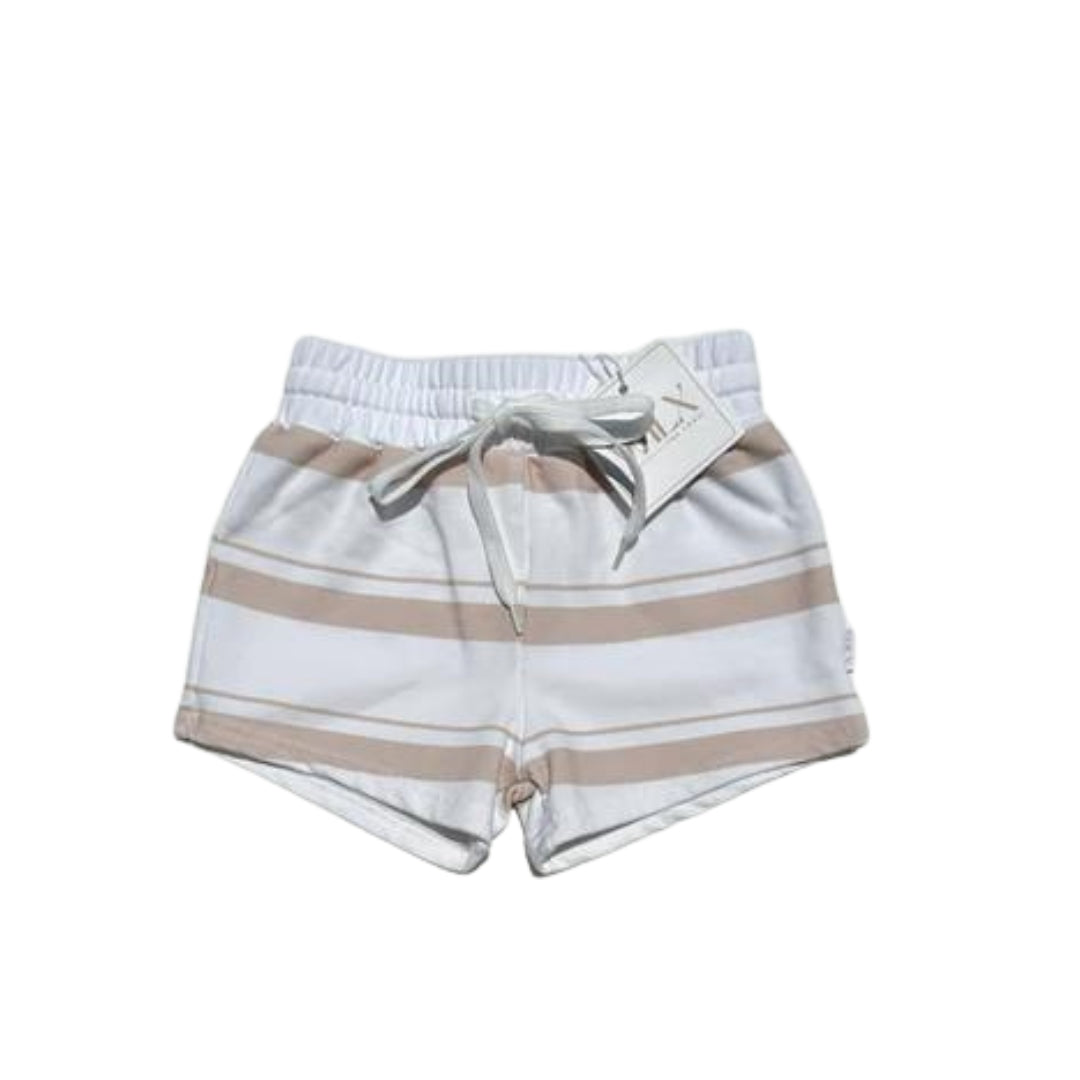 Wilx - Signature Striped Shorts | Sand