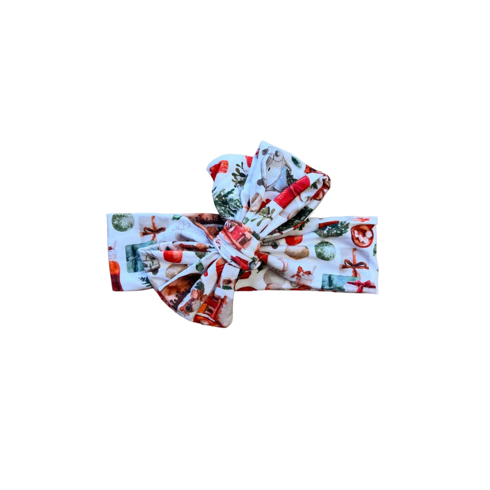 Bubba Deluxe Bow Headwrap Christmas Stories My Little Wardrobe