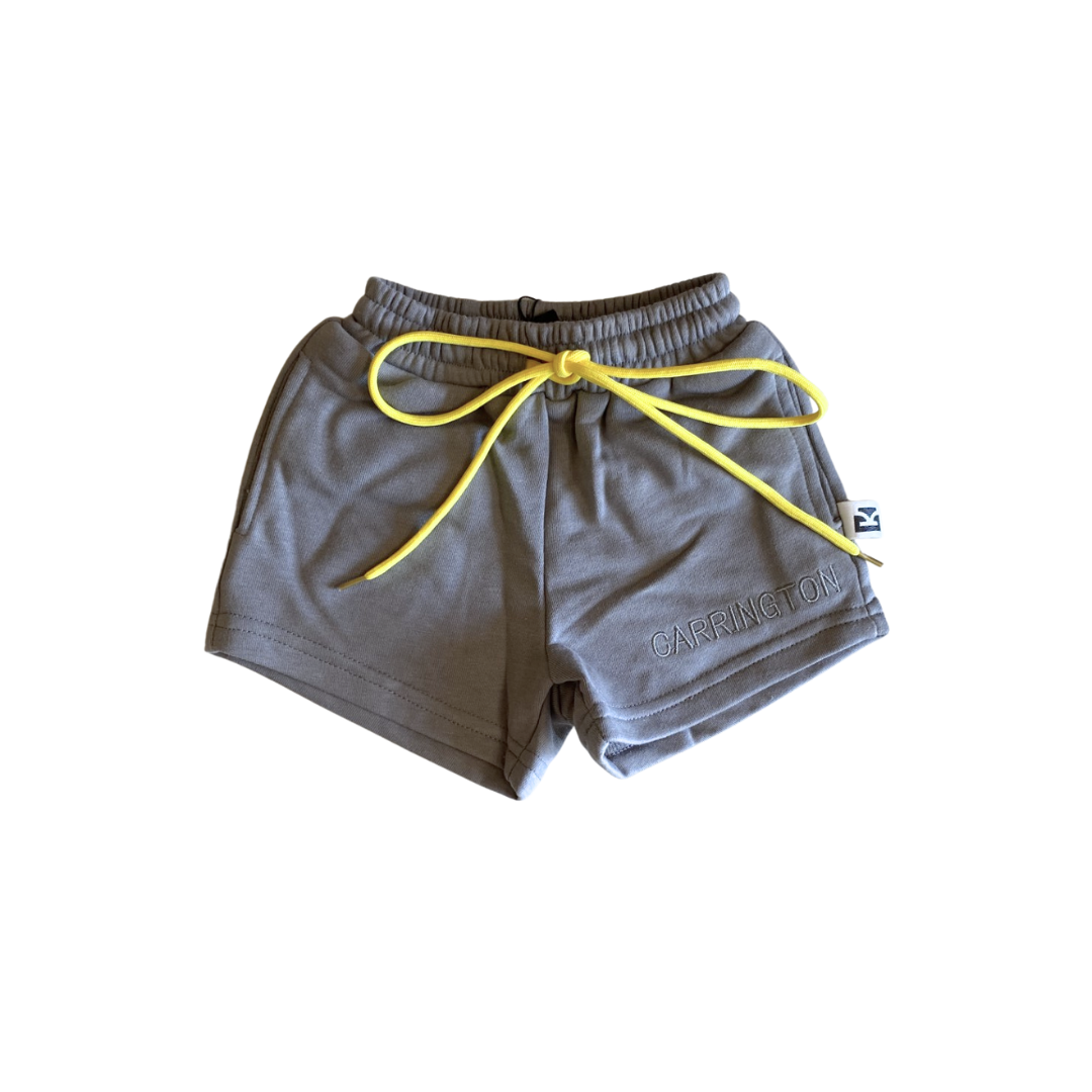 Carrington Kids - Track Shorts | Grey *CLEARANCE*