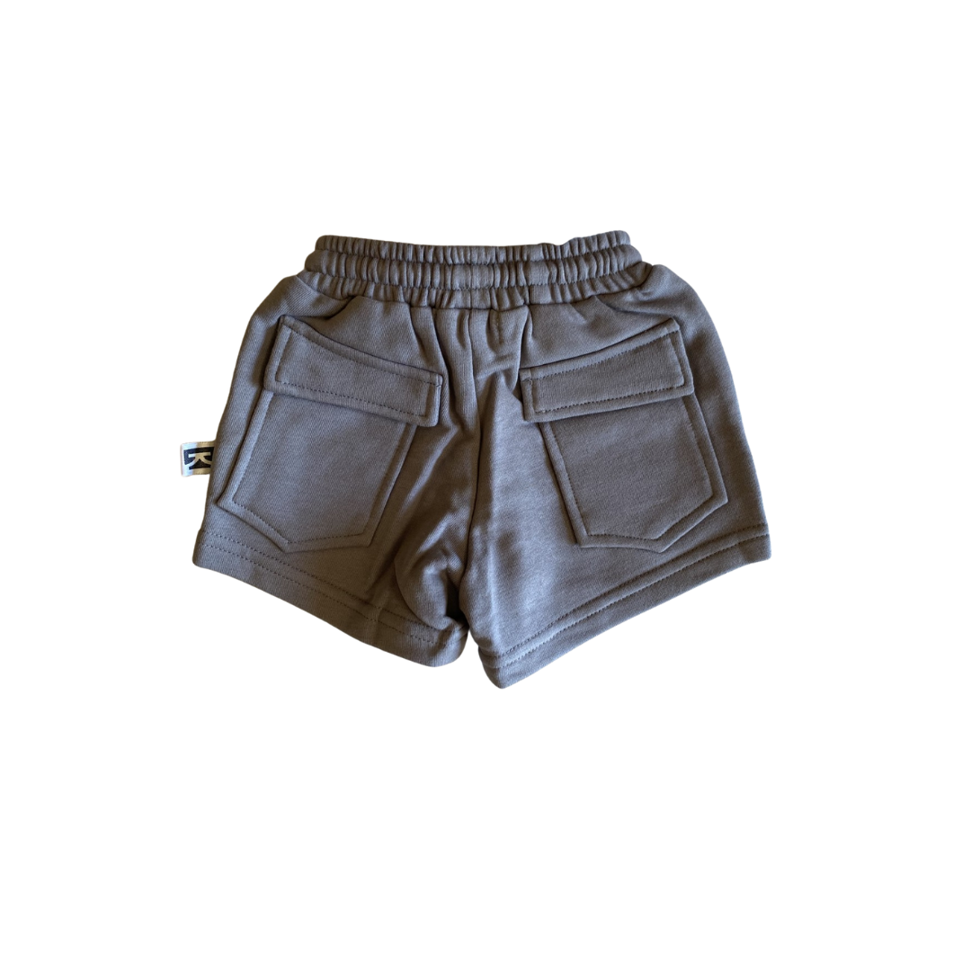 Carrington Kids - Track Shorts | Grey *CLEARANCE*