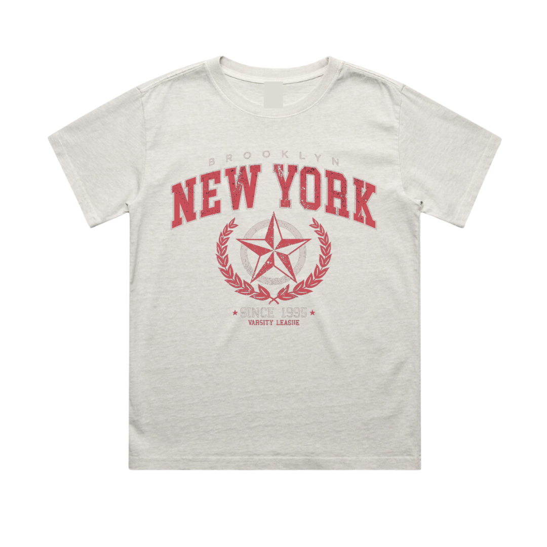 MLW By Design - New York Vintage Oversized Tee