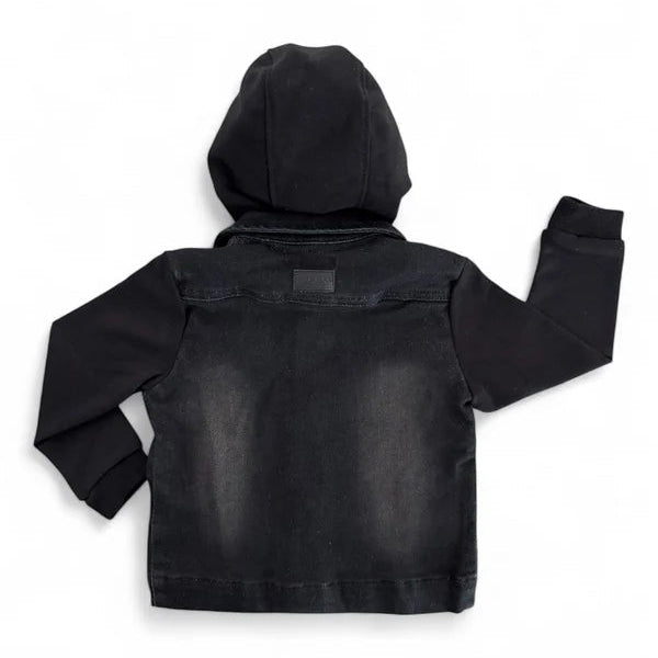 LiL'G & Co. - Stretch Denim Jacket | Black