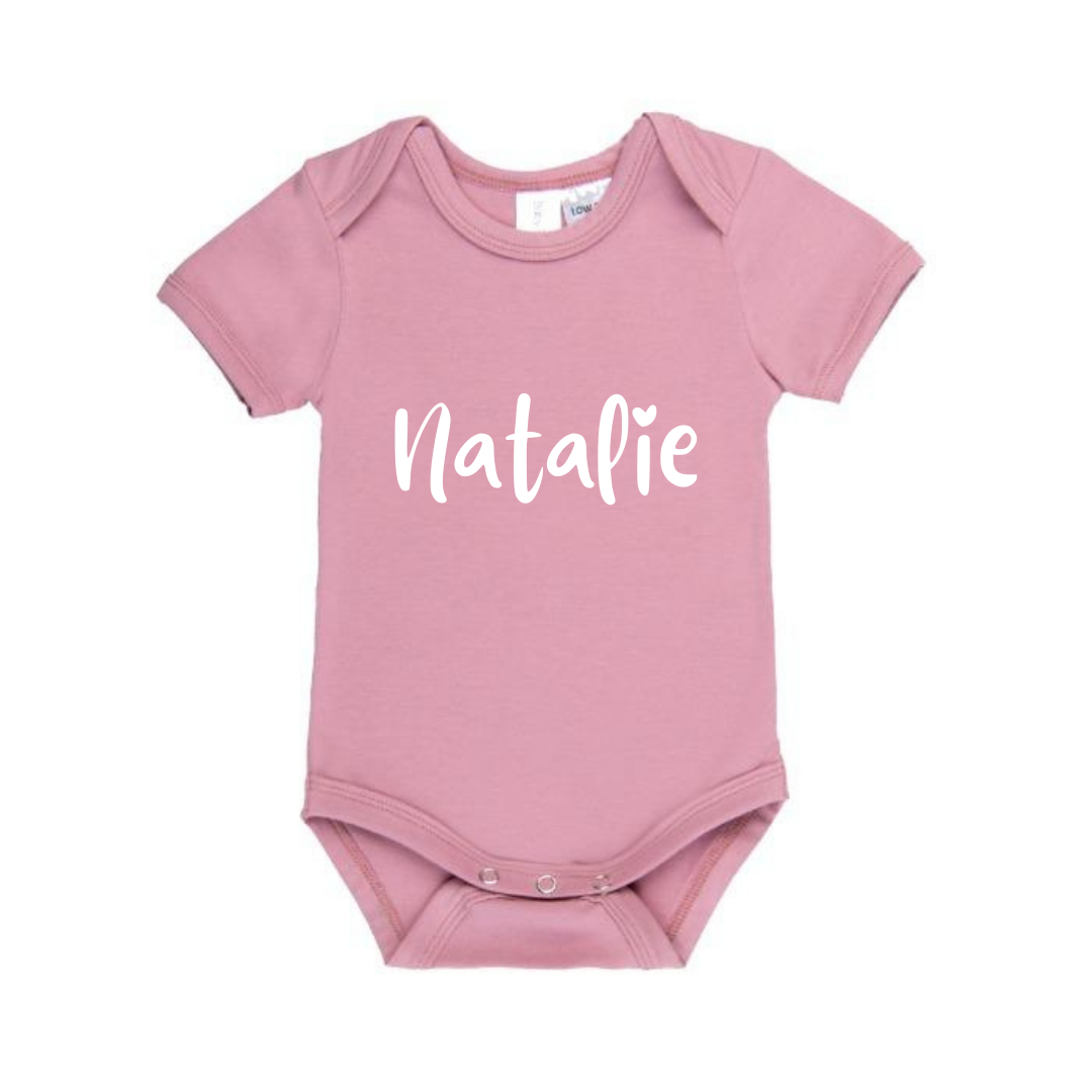 MLW By Design - Personalised Name Bodysuit *CLEARANCE*