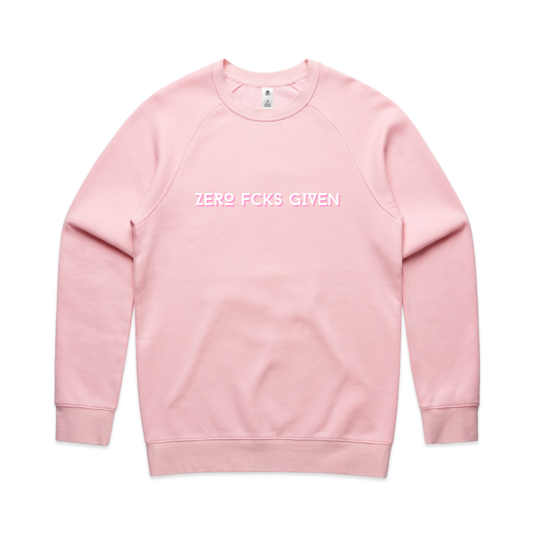 MLW By Design - Zro FCKS Adult Crew | Various Colours