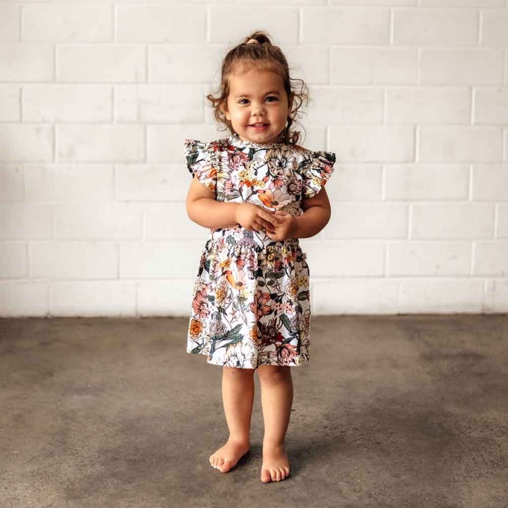 Snuggle Hunny Kids - Australiana Organic Dress