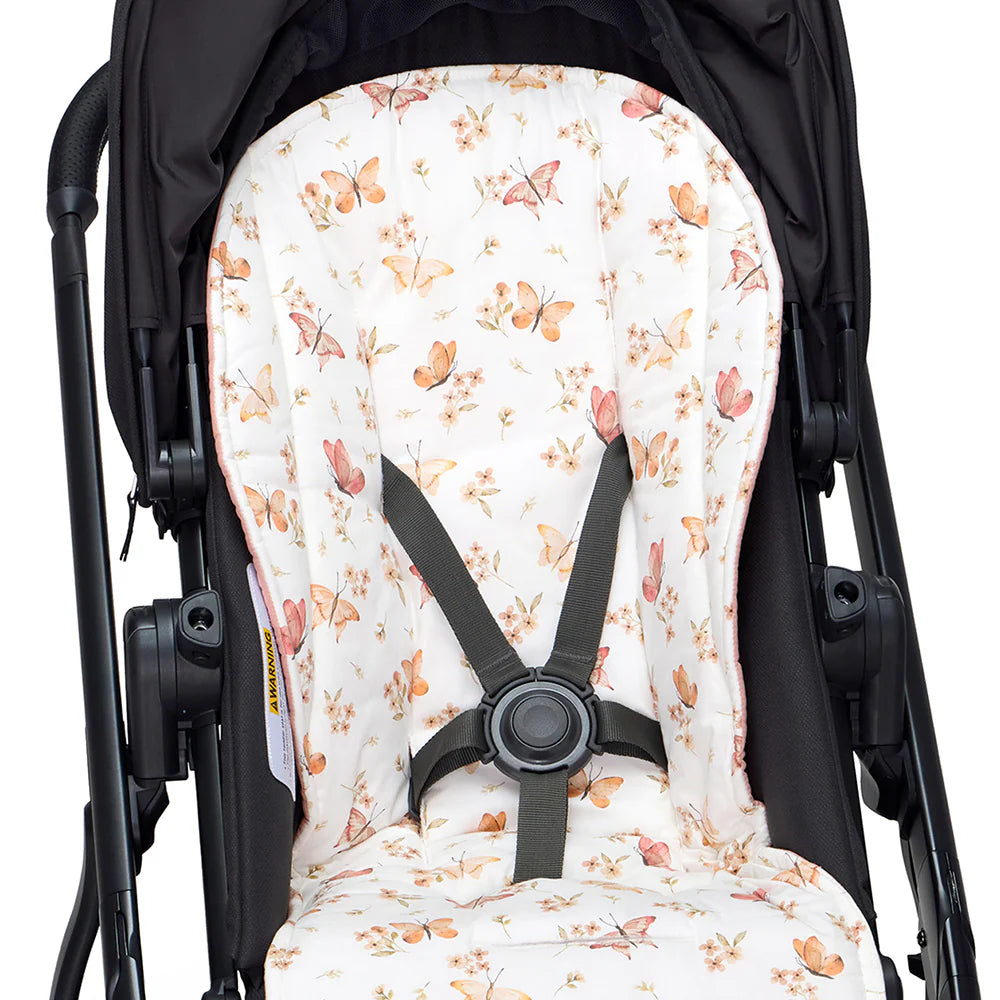 Snuggle Hunny Kids - Universal Organic Pram Liner | Butterfly