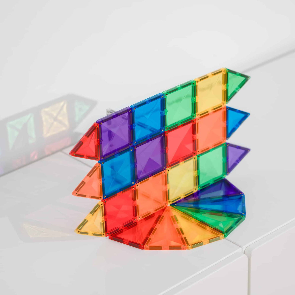 Connetix Tiles - 24 Piece Rainbow Mini Pack