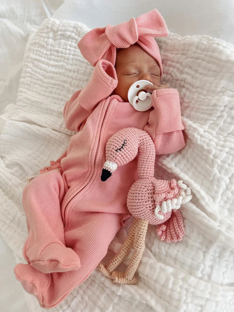 Flamingo baby outfit hotsell